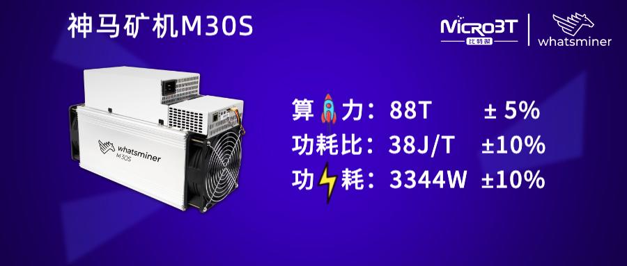 Whatsminer M30S-88T